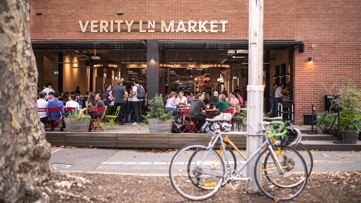 Verity Lane Market.